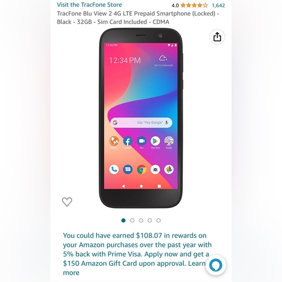 COPY - TracFone Blu - Picture 1 of 5